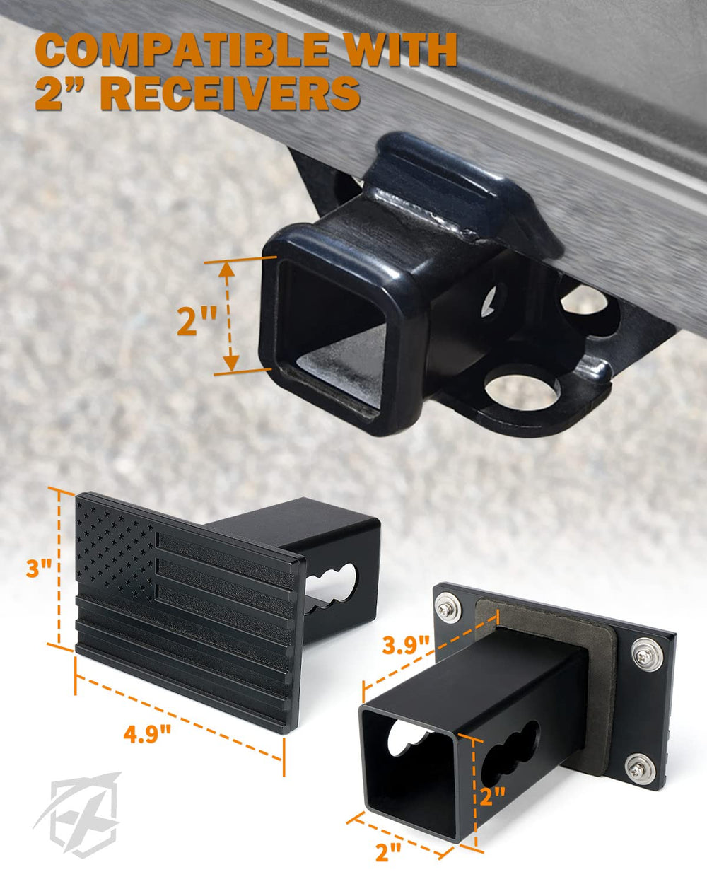 Xprite includes hardware for fast, tool-free installation.