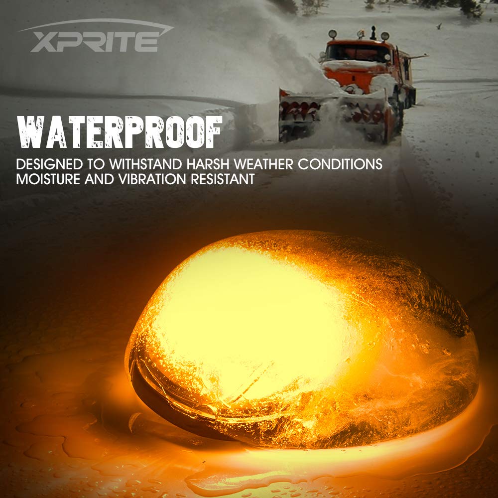 Xprite easy-install cab light demonstrates simple mounting on curved roofs