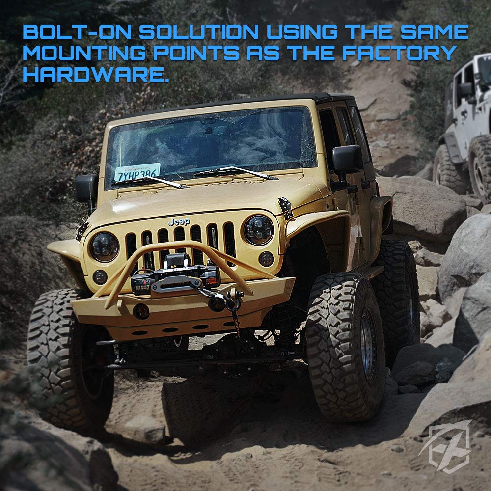 Xprite hood latches reducing hood flutter during driving conditions.