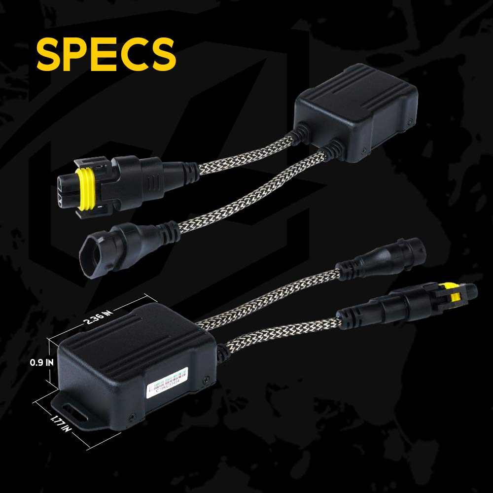 Xprite Reflex pack of 2 decoders for reliable LED upgrades.