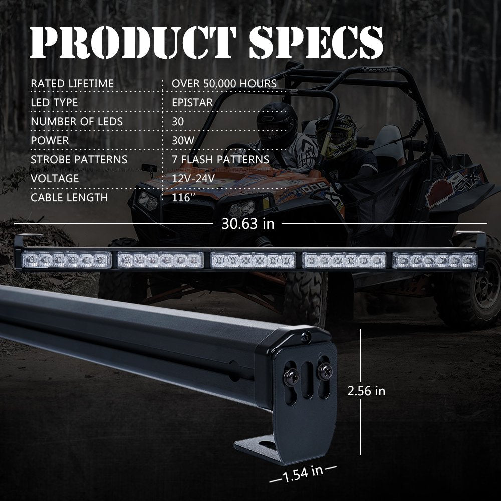 Xprite black housing and brackets endure shocks and corrosion in extreme weather