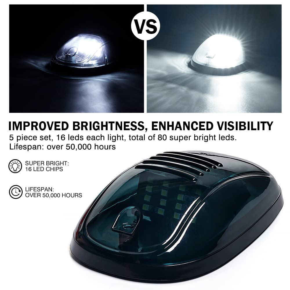 Xprite rooftop light kit side view on a cab highlighting compact profile