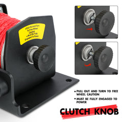 XPV AUTO 2500lbs pure copper motor delivers steady pulling power on 12V systems