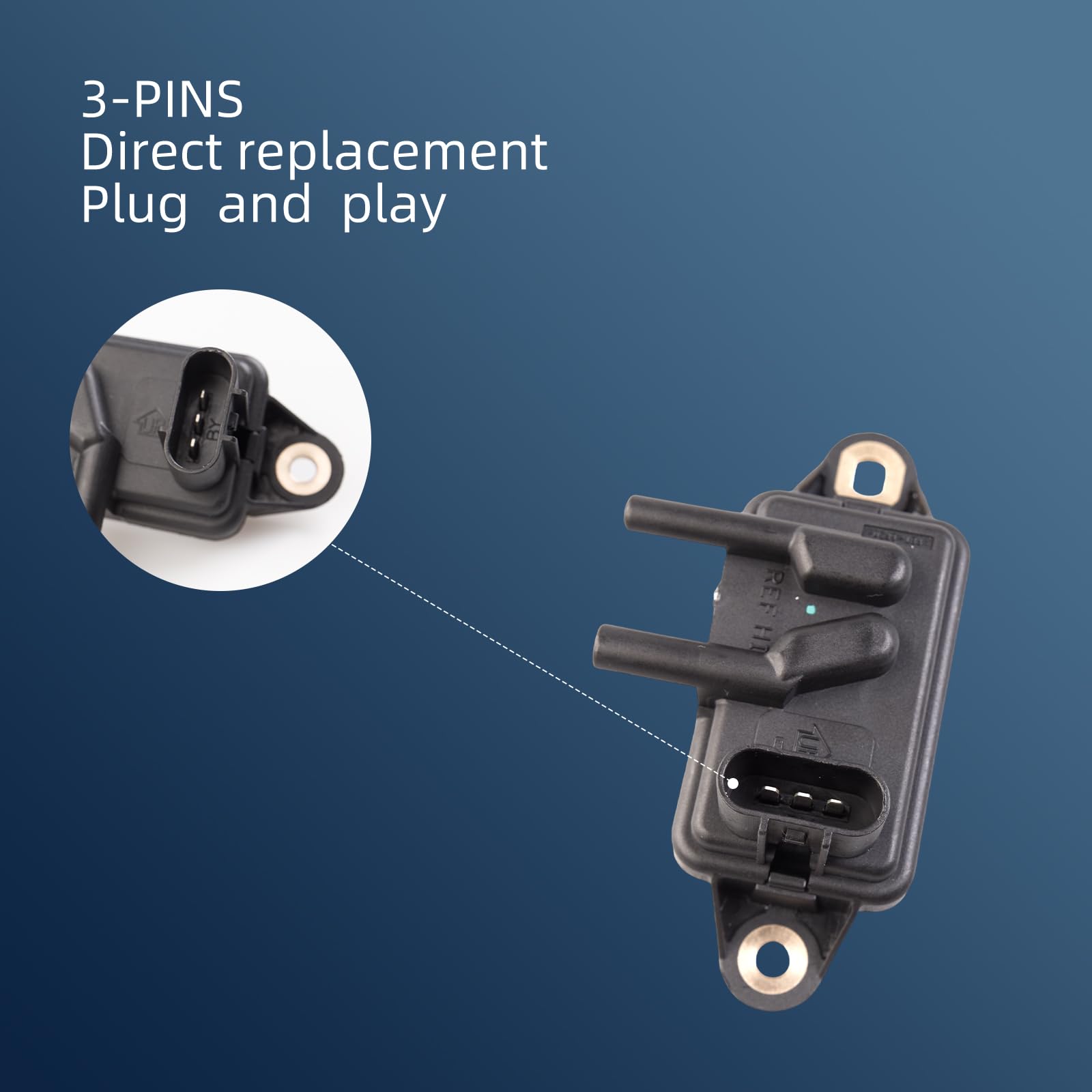 Xqidian EGR sensor connector and wiring for easy installation