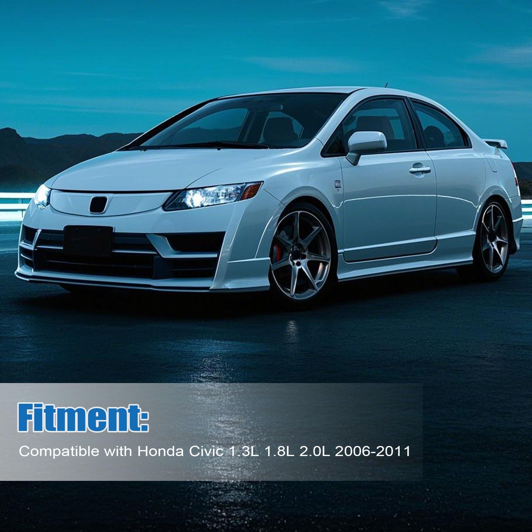XQSMWF installation-friendly kit supports DIY upgrades on Honda Civic.