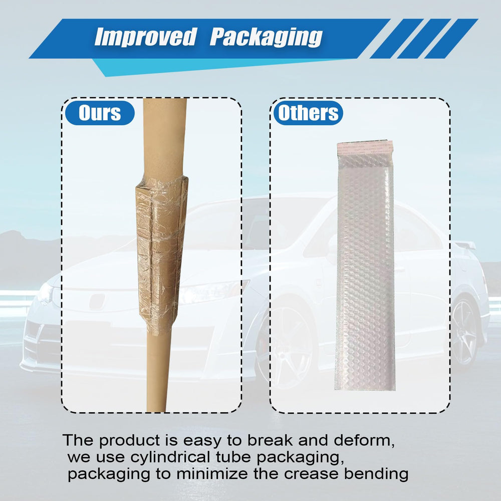 XQSMWF windshield roof molding trim adds subtle line and weather protection for Civic.