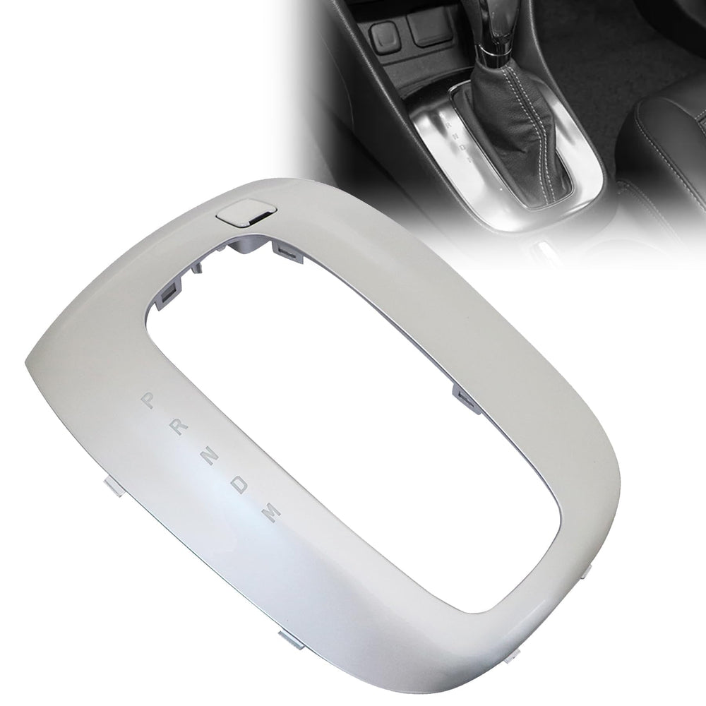 XQSMWF silver gear-shift bezel enhances cabin feel during drives.