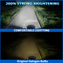 XRDHJI 9012 bulbs fit Fiat 500 2012-2019 for reliable replacement