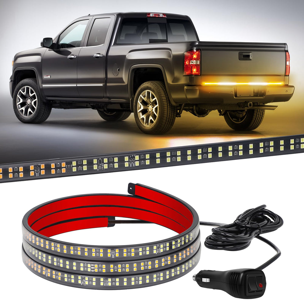 XRIDONSEN 60 inch strobe strip front view boosts daytime visibility for trucks
