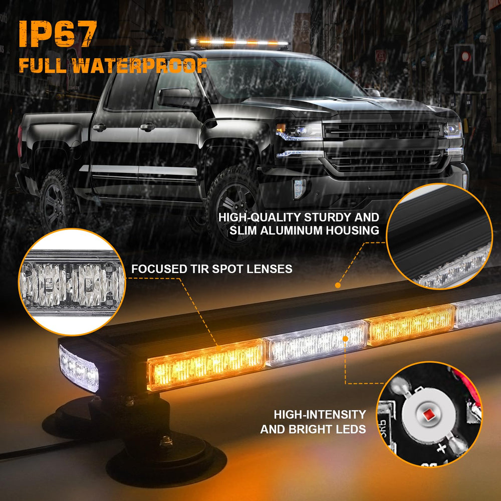 XRIDONSEN construction vehicle strobe light for safer operations