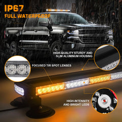 XRIDONSEN construction vehicle strobe light for safer operations