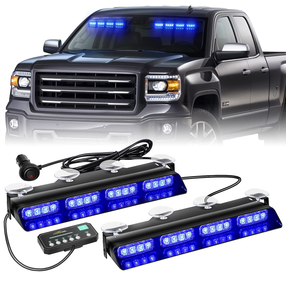 XRIDONSEN emergency dash light on the front windshield for high visibility in emergencies