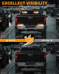 XRIDONSEN emergency strobe side view highlights side signaling for safer lane changes