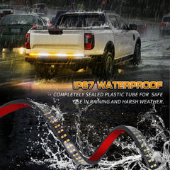 XRIDONSEN IP67 waterproof tailgate strip built for all weather durability
