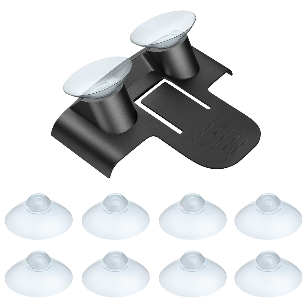 xsaaczm suction cup mount bridge secures Valentine One on windshield.