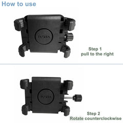 XSDTech Case-friendly phone clamp design keeps your device protected in its case.