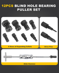 XSTARYE expandable collets 8–32 mm gripping inner races securely