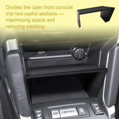 X-TKER ABS matte finish organizer matches Forester interior style