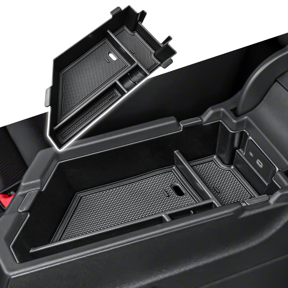 X-TKER center console insert tray for Jetta keeps essentials neatly sorted.
