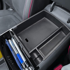 X-TKER Center Console Organizer for Tucson top tray focus enables quick access.