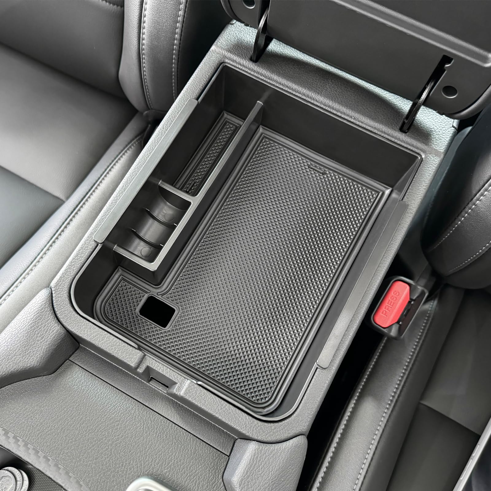 X-TKER easy-install center console tray for Sentra supports quick setup