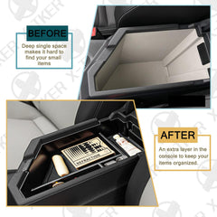 X-TKER Jetta storage tray keeps top items easily accessible for daily tasks.