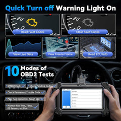 XTOOL D5S EPB reset view simplifies brake maintenance.