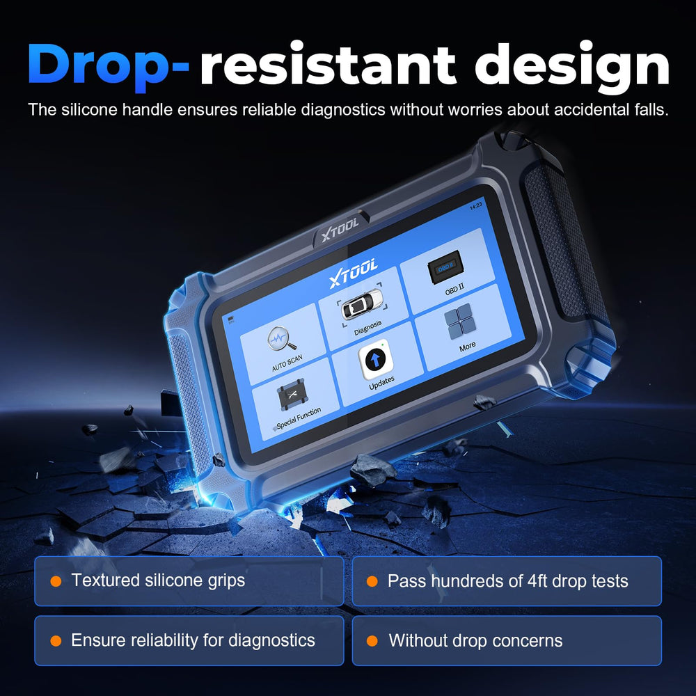 XTOOL D6 ABS bleed aids safe braking system resets.