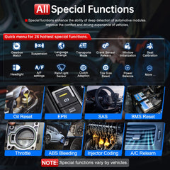XTOOL IP500 OEM-level diagnostics log capture across vehicle modules.