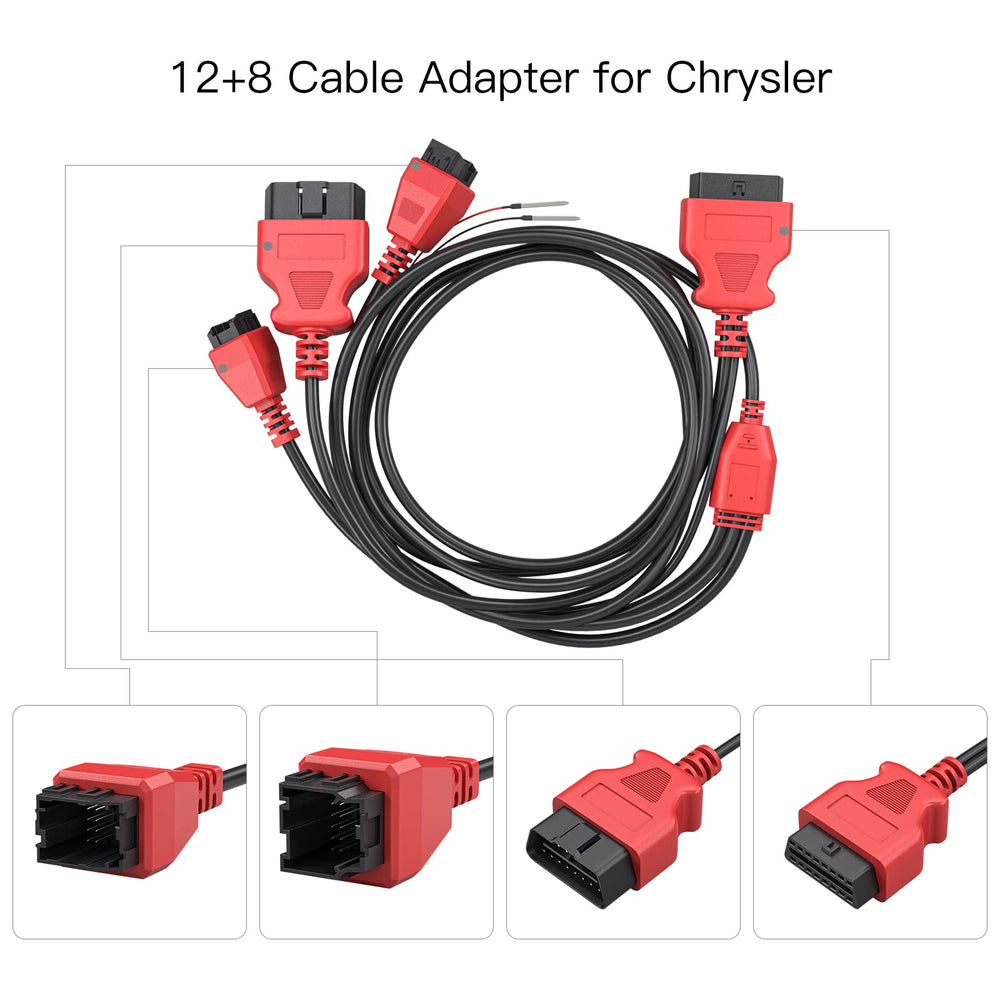 XTOOL SGW bypass connection shown at car side for faster access.