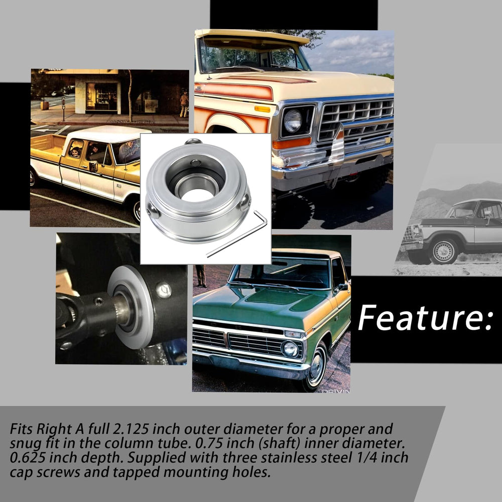 XTPTFABS lower steering column bearing top weld plate shows secure mounting.