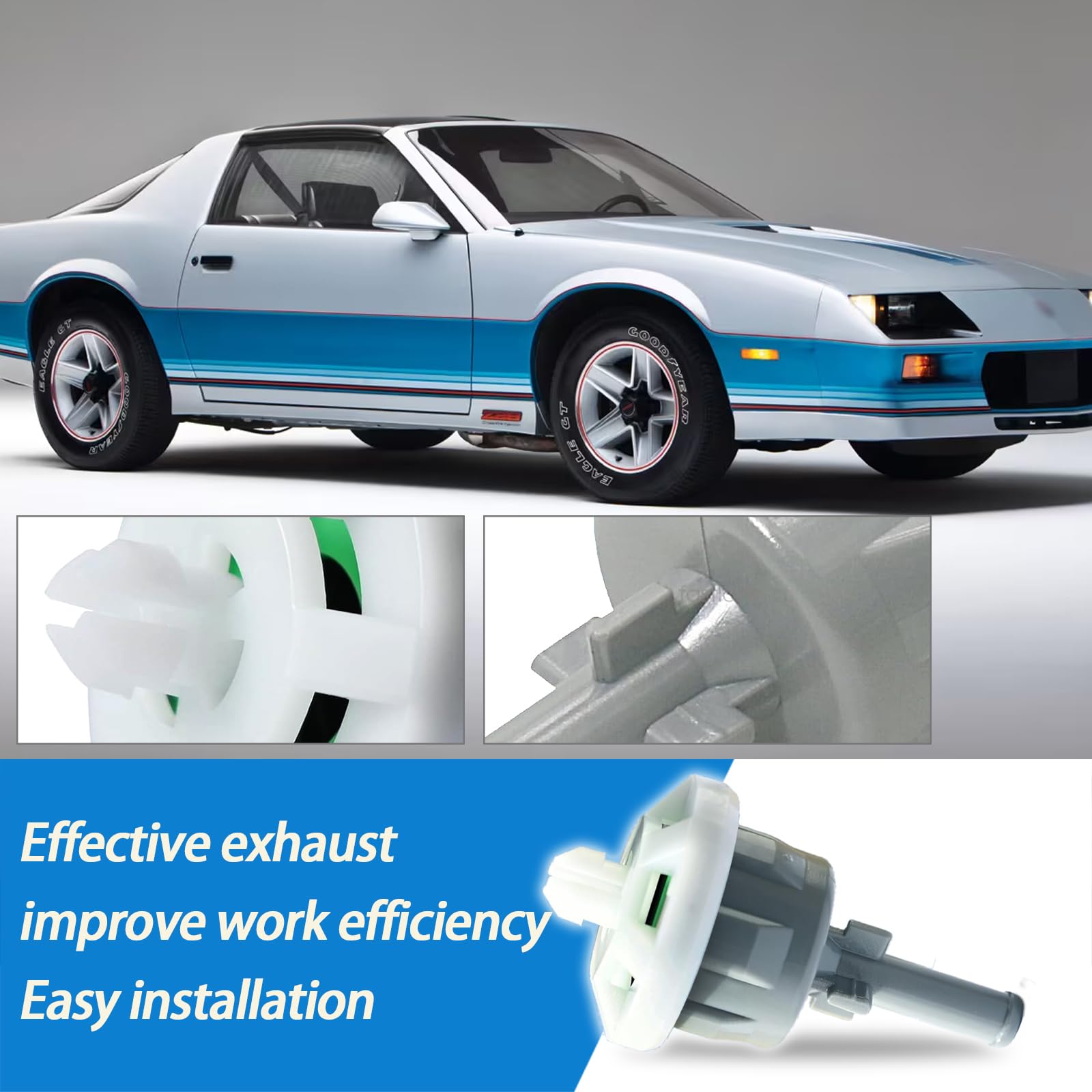 XTPTFABS vent valve helps control gasoline vapors during storage.