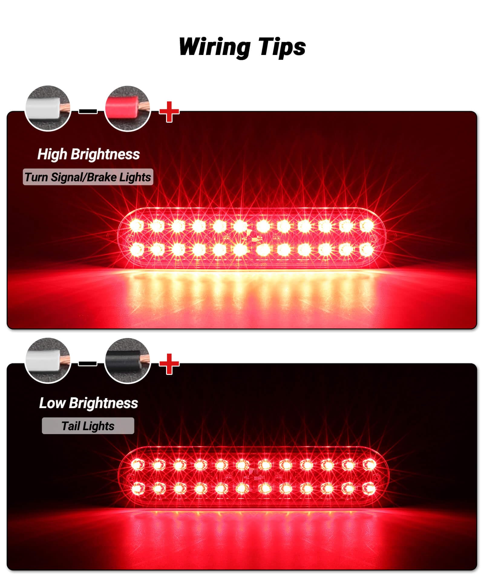 XtraGlow aluminum housing provides durability in harsh weather and rugged road use.