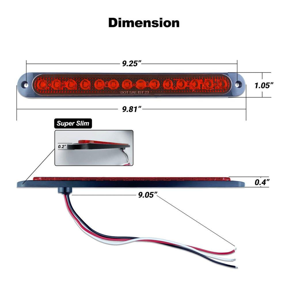 XtraGlow suitable for semi trailers and boat trailers.