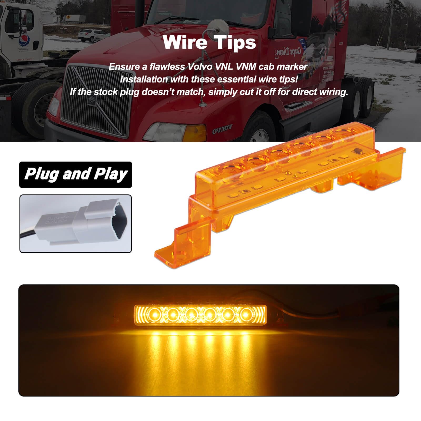 XtraGlow flush-mount design enables clean front-end installation.