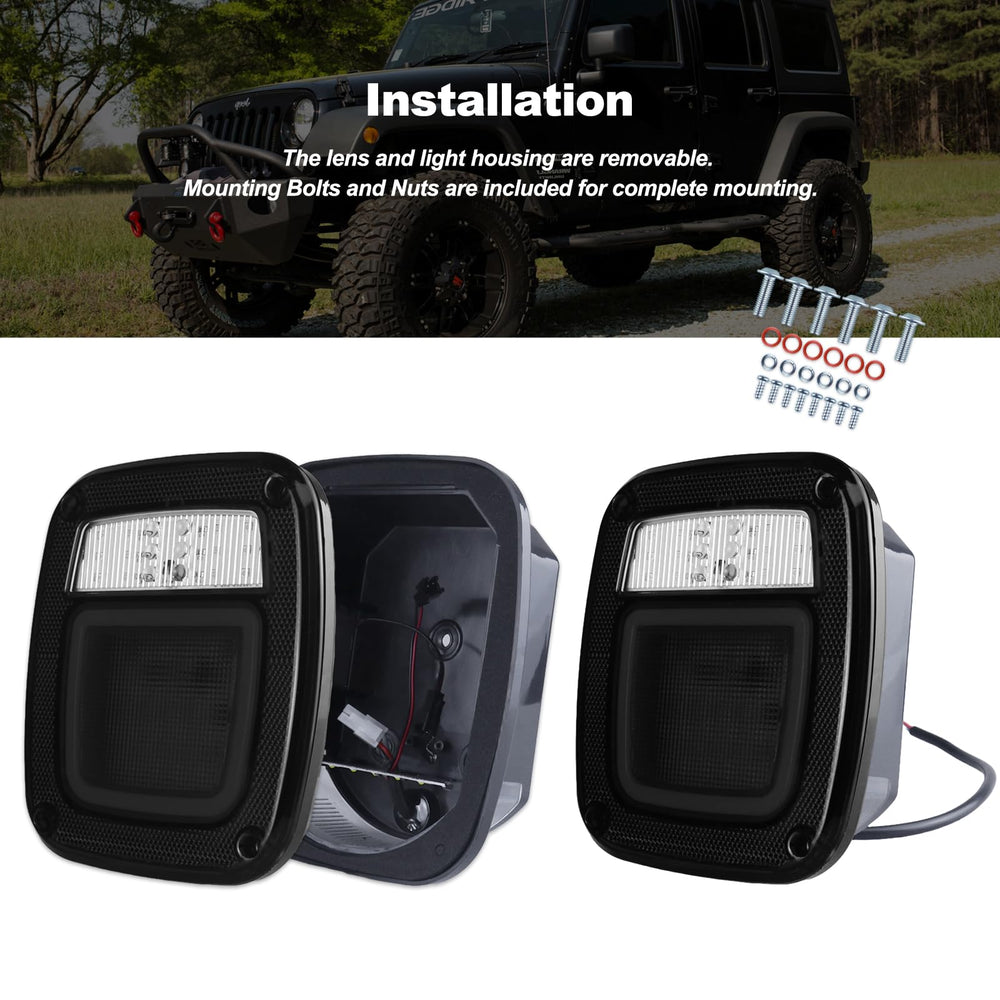 XtraGlow rear brake turn light for Wrangler enhances safety and style