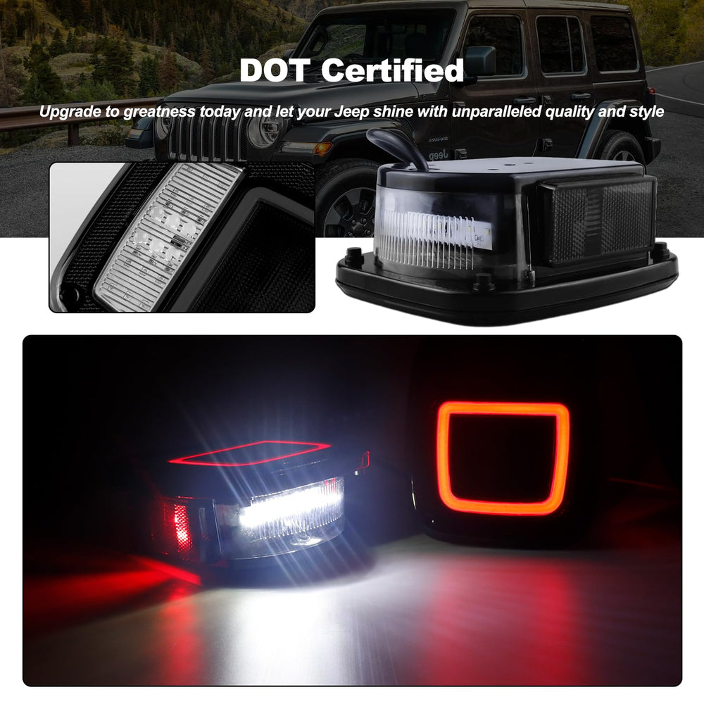 XtraGlow smoked halo tail light right improves rear lighting and aesthetics