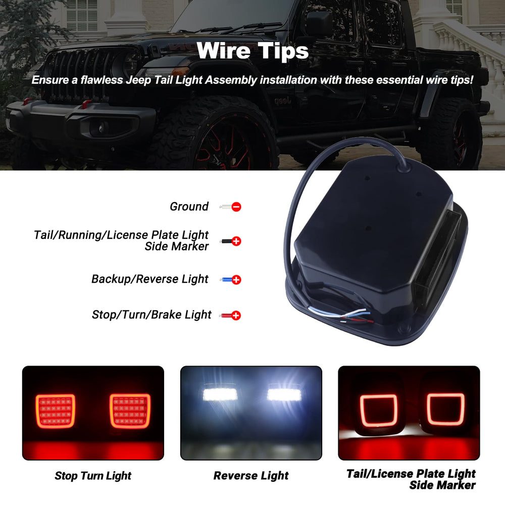 XtraGlow tail light assembly installation closeup for precise bolt-in fit