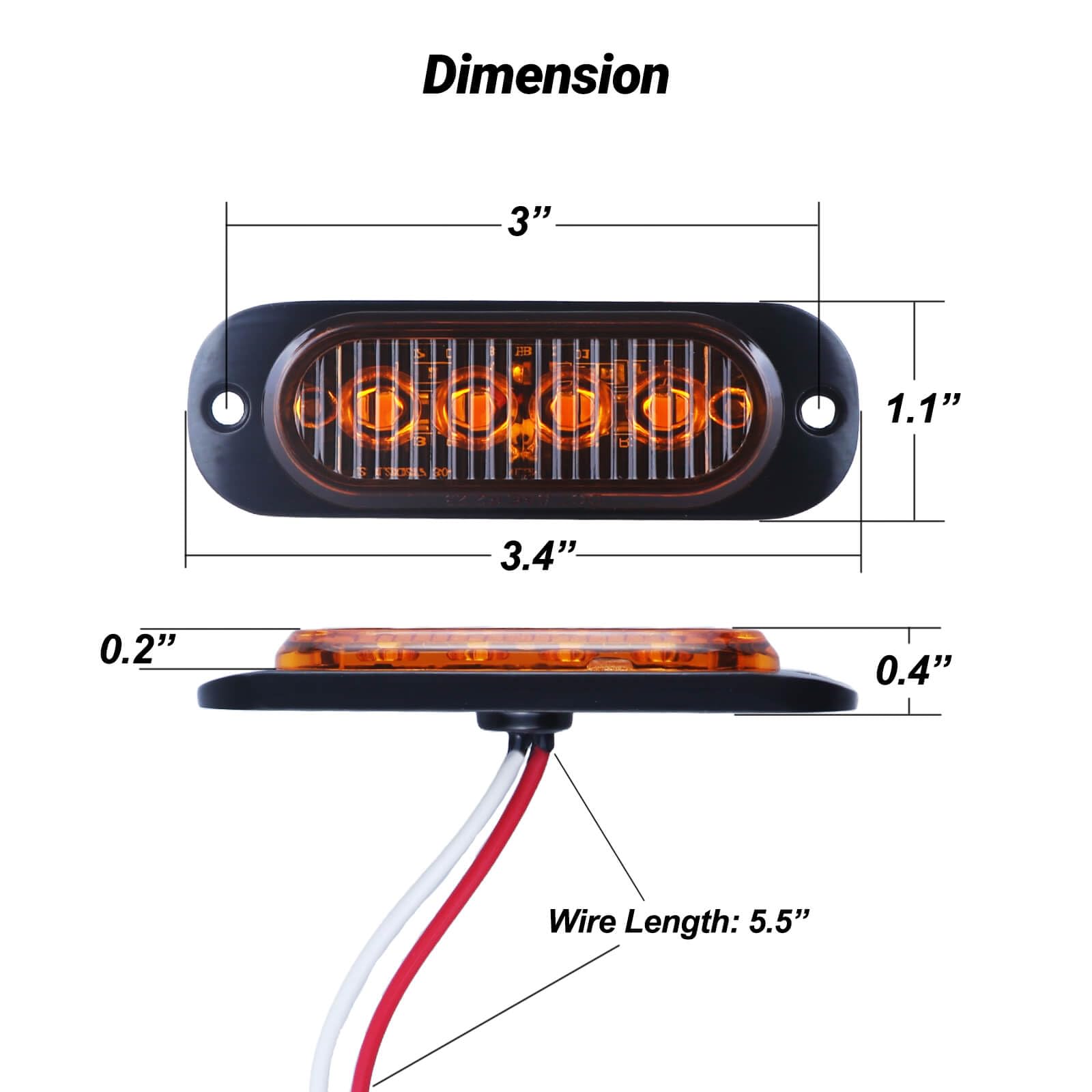 XtraGlow 10-pack includes screws and foam gaskets for quick setup.