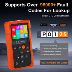 Xtruck OBD2 wireless scanner Bluetooth connection enables wireless data transfer to apps