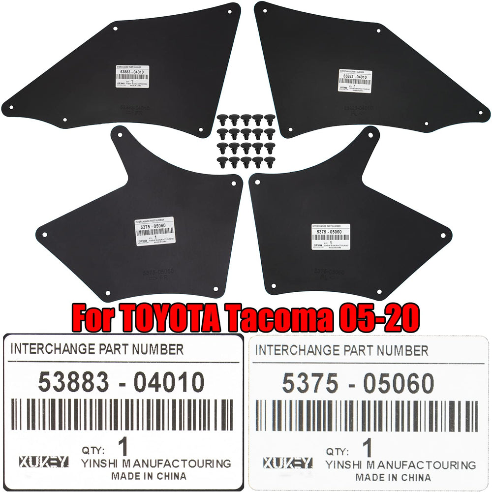 XUKEY clips included for secure mounting
