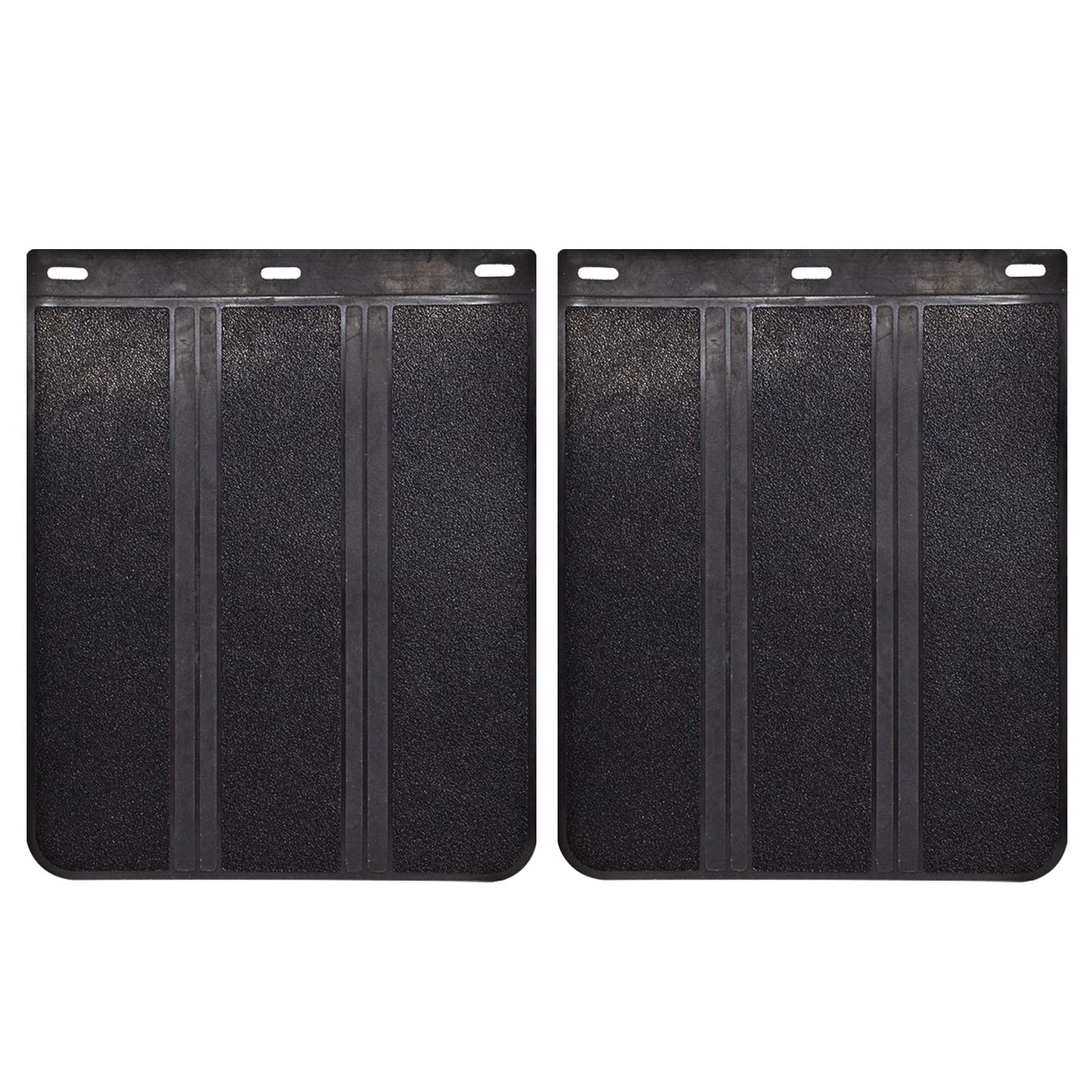 XUKEY universal rubber mud flaps protect your vehicle from road debris.