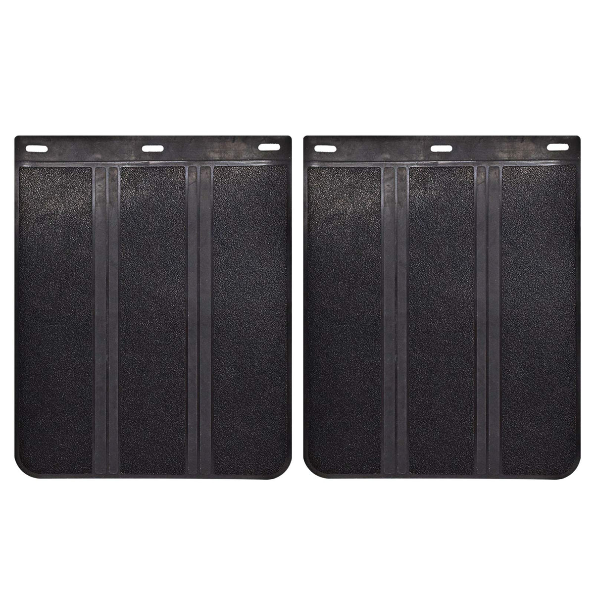 XUKEY universal rubber mud flaps protect your vehicle from road debris.