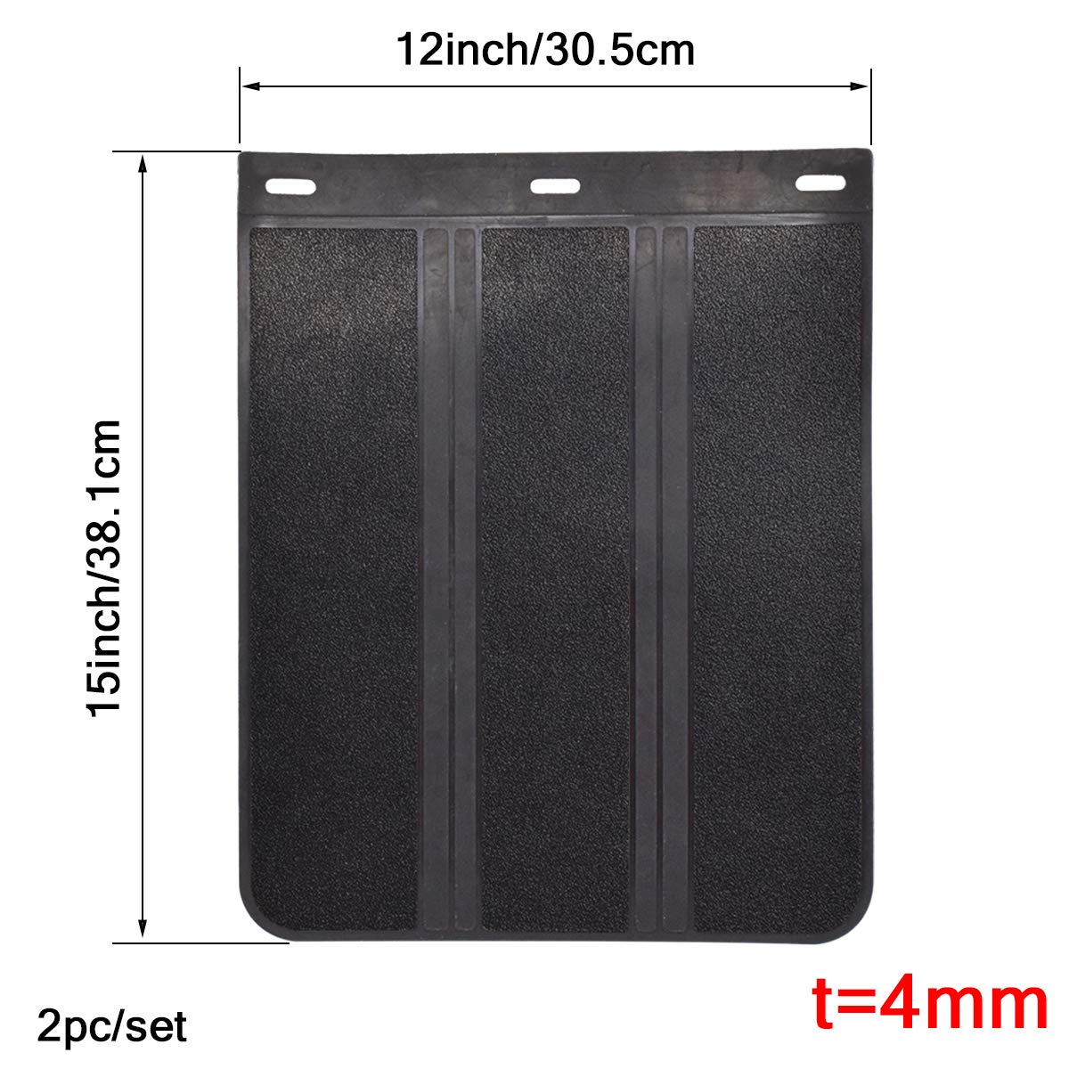 XUKEY mud guards fit numerous SUVs and trucks for versatile use.