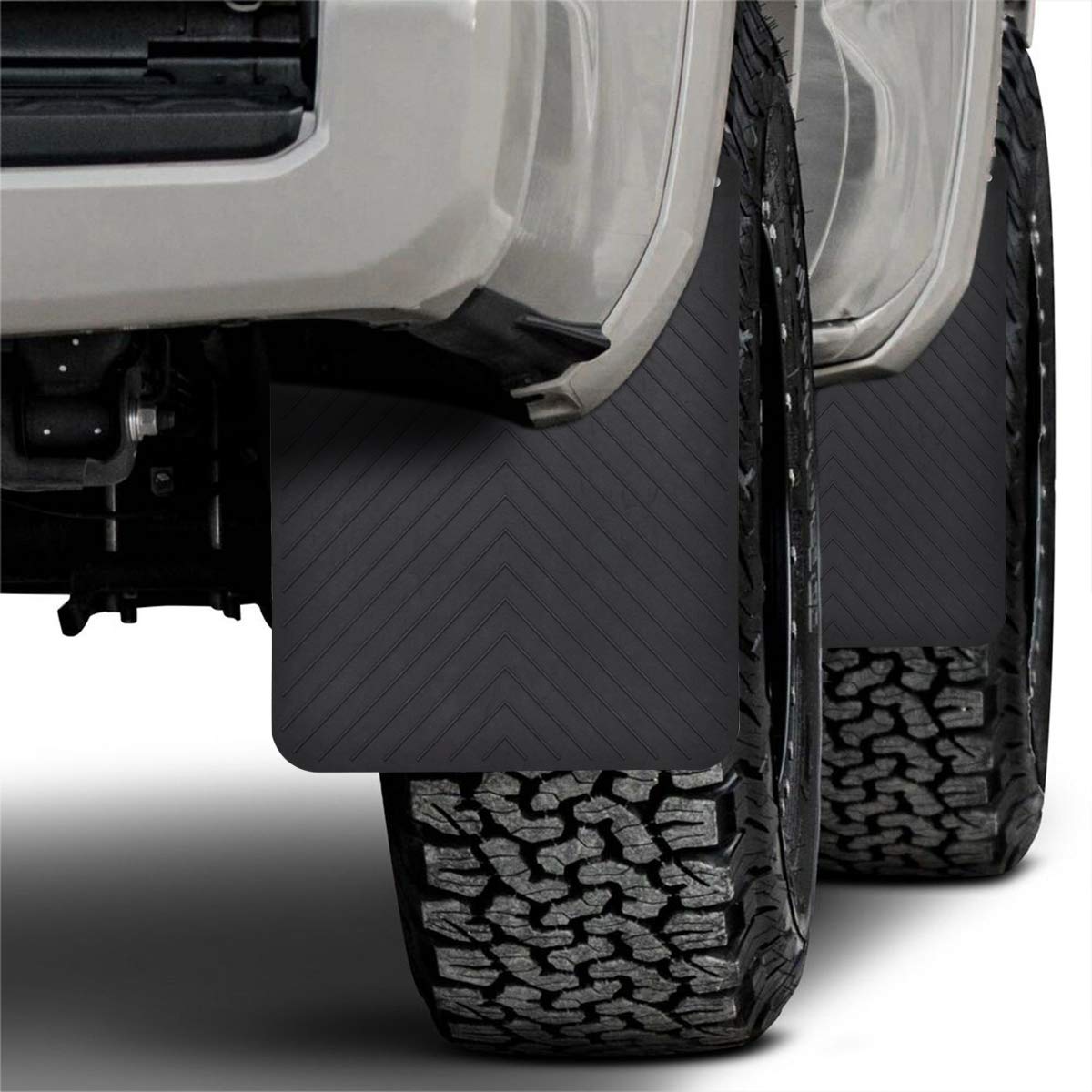 XUKEY heavy-duty mud flaps for rugged off-road vehicles.