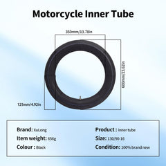 XuLong 5.00-5.10-16 inner tube heavy-duty design supports rugged roads