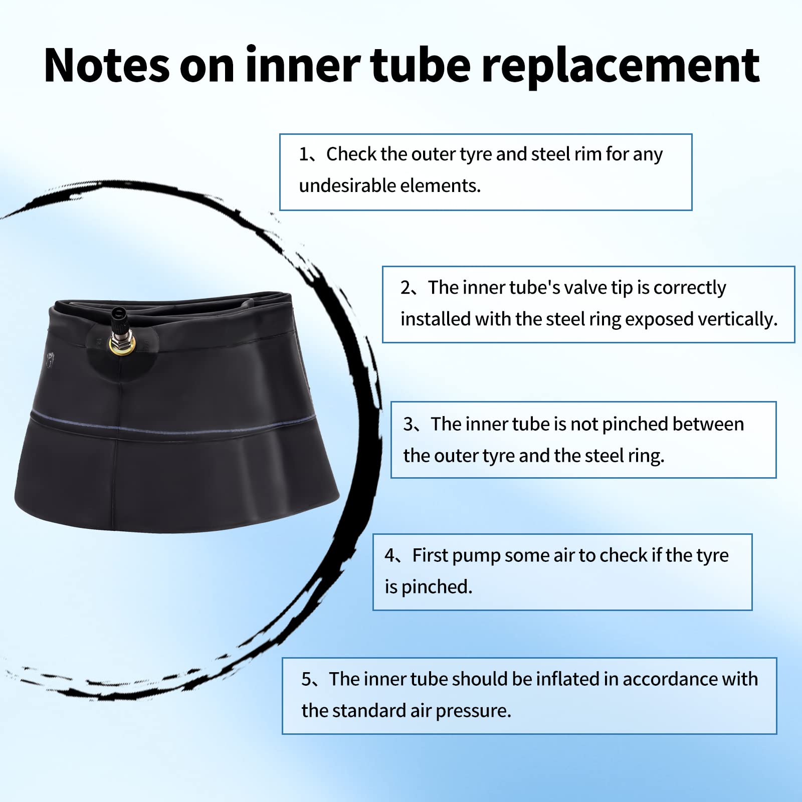 XuLong heavy-duty balance inner tube durability and wear resistance