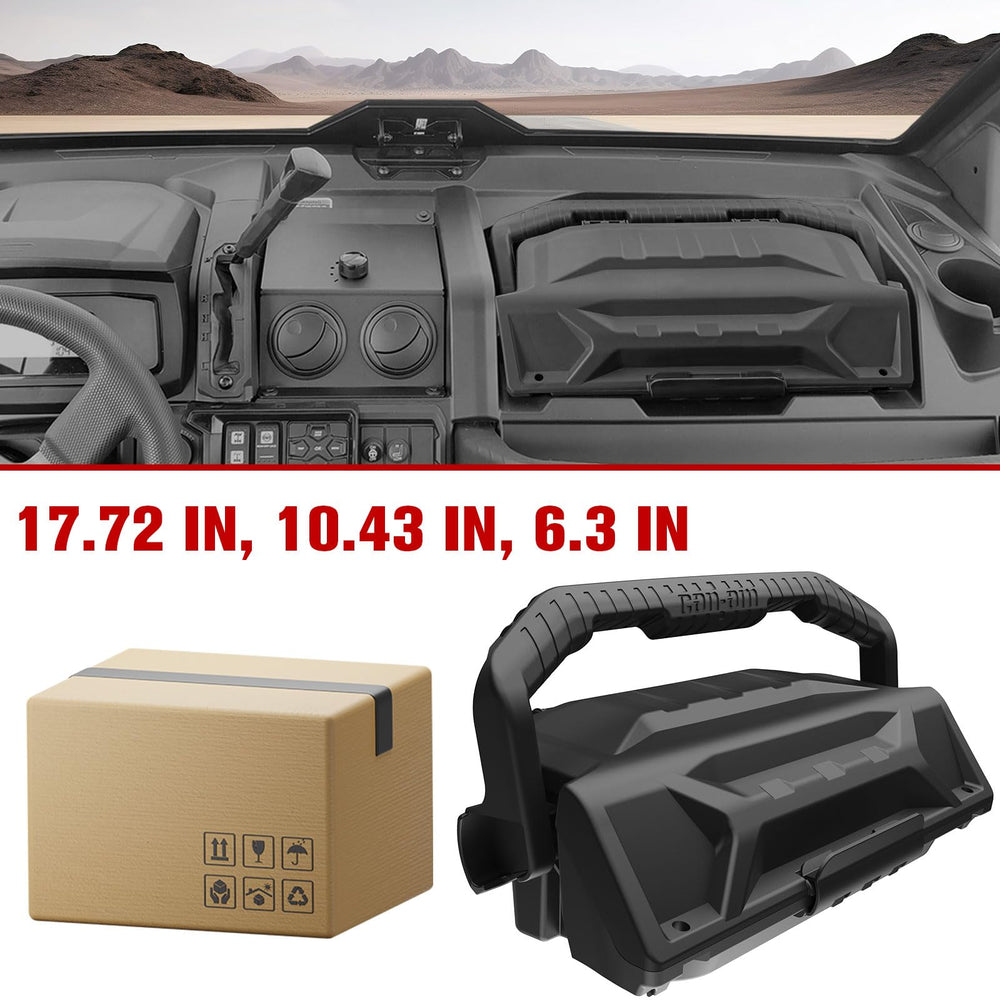 Durable PP material of the storage bin resists impact