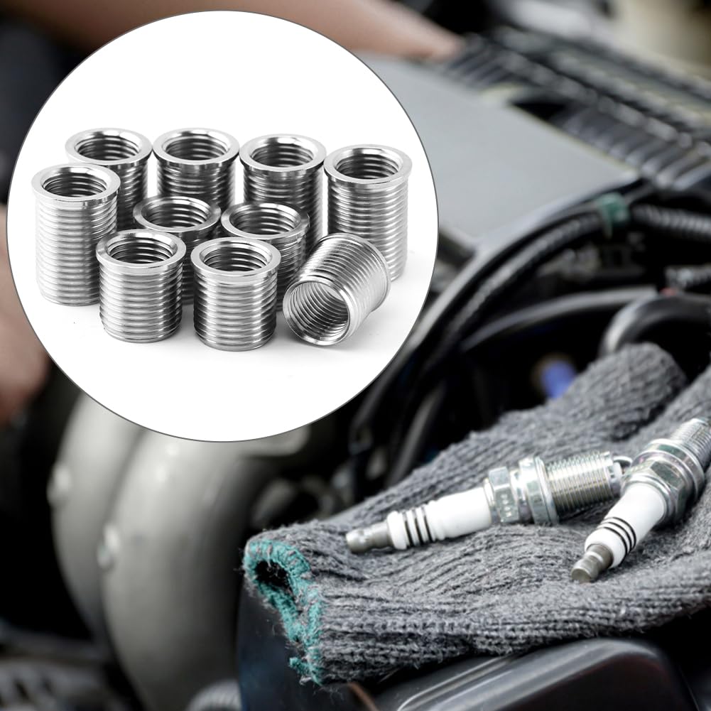 XuYelora spark plug thread repair kit precision tools support professional-grade repairs.