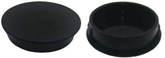 XVRTJ black 52mm hole cover plug for gauge holder adds a sleek, finished dash